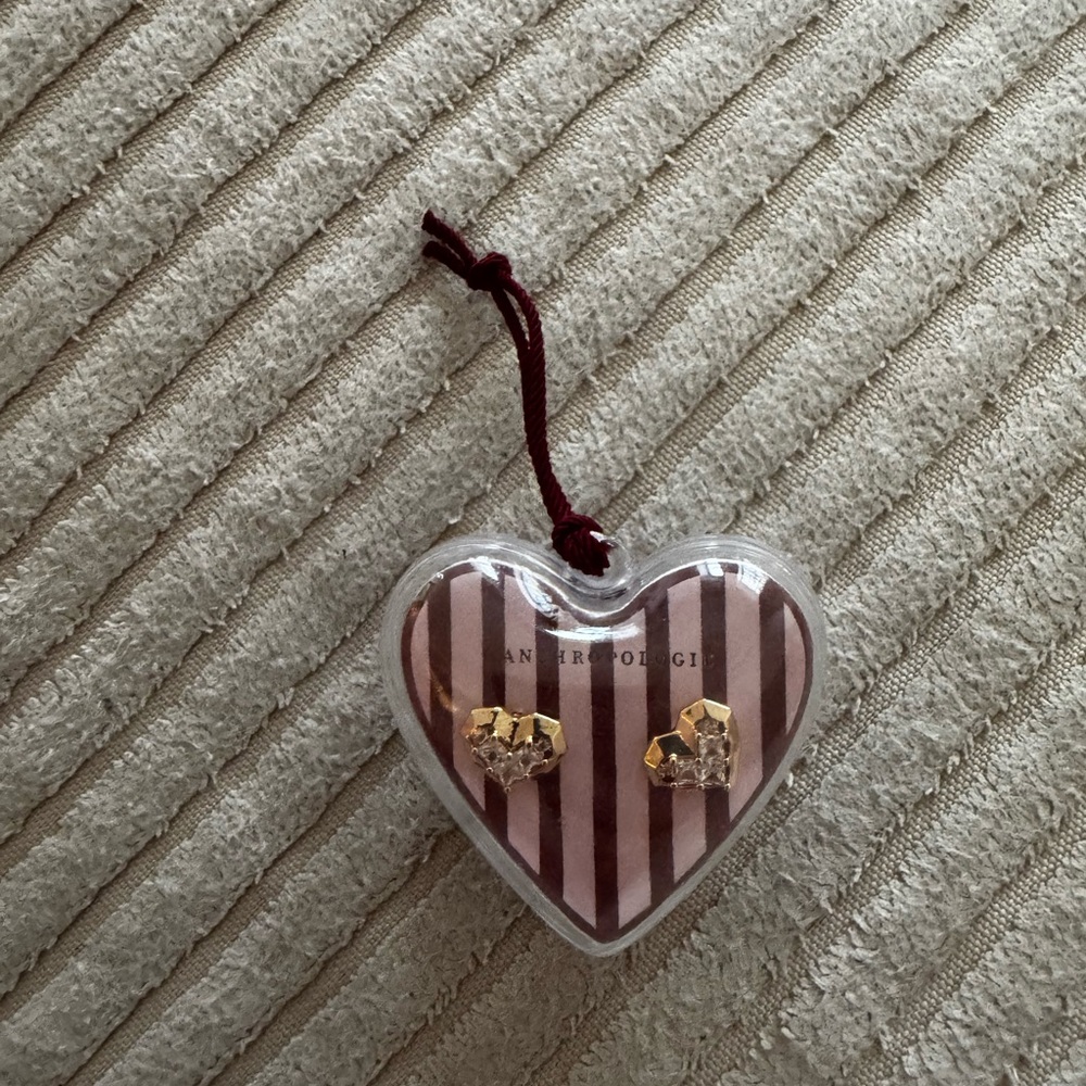 Anthropologie Festive Icon Stud Earrings